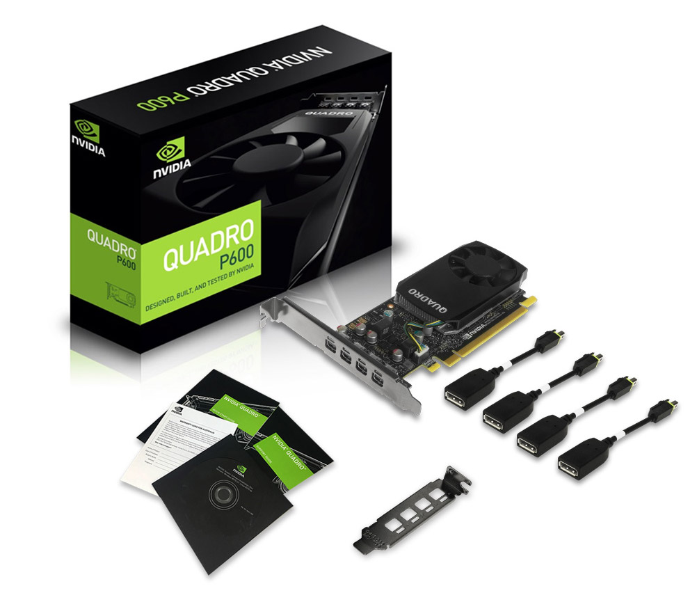NVIDIA Quadro P600 NVIDIA Professional Graphics Leadtek